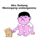 😂 emoji Aku sedang Telegram sticker 17 of 23