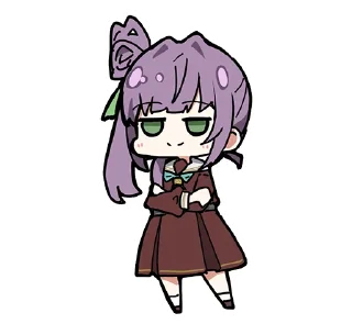 🤐 emoji Hasu No Sora Telegram sticker 18 of 69