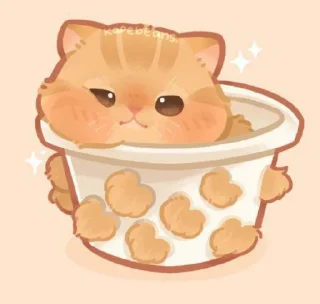 🌸 emoji @Opstickerpacks 😻 cute cats ✨ Telegram sticker 14 of 40