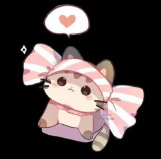 🌸 emoji @Opstickerpacks 😻 cute cats ✨ Telegram sticker 11 of 40