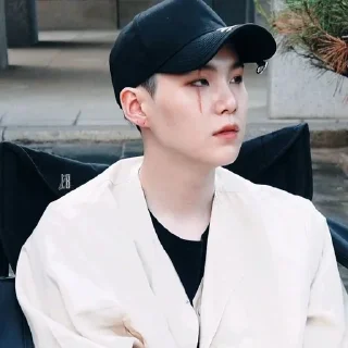 🌑 emoji Suga Telegram sticker 18 of 35