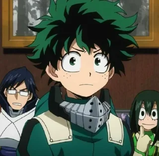 🥦 emoji Midoriya ~ @shortcakev Telegram sticker 7 of 36
