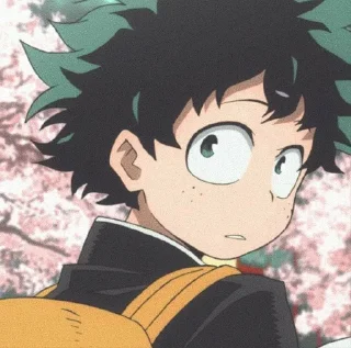 🥦 emoji Midoriya ~ @shortcakev Telegram sticker 8 of 36