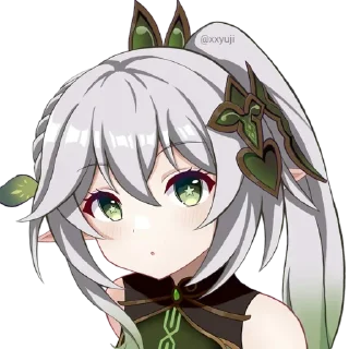 😯 emoji Nahida • @xxyuji • @Grup_Anime_Chat Telegram sticker 11 of 80