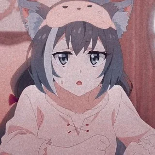 💜 emoji Kyaru Momochi @Relaynime Telegram sticker 9 of 20