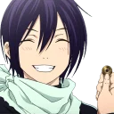 😁 emoji Noragami @Yuuta Telegram sticker 7 of 97