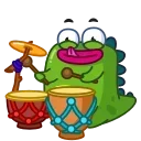🍀 emoji @second_kizuki 's dance sticks Telegram sticker 15 of 45