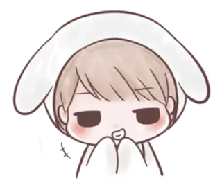 🍼 emoji fwuffy marshbun with @sugarcunt Telegram sticker 5 of 36