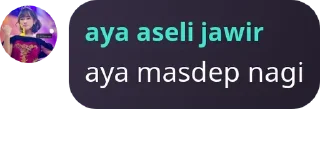 Sticker from aya