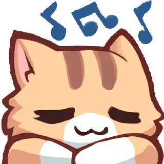 🍀 emoji @second_kizuki 's neko cats Telegram sticker 19 of 90