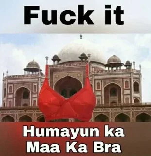 👙 emoji @kanishk_memer Anti mulla part 3 Telegram sticker 18 of 34