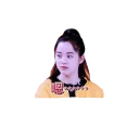 😶 emoji Ouyang Nana 欧阳娜娜 Telegram sticker 5 of 120