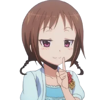 😏 emoji Anime Smug • @AnimeCrunch_Stickers Telegram sticker 17 of 65