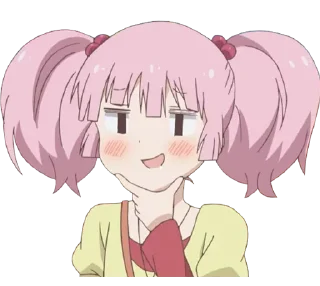 😏 emoji Anime Smug • @AnimeCrunch_Stickers Telegram sticker 16 of 65