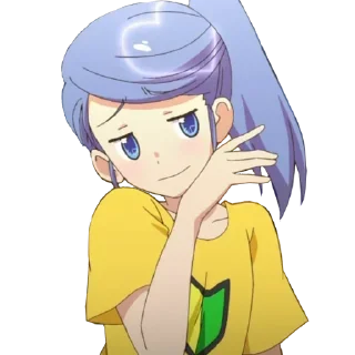 😏 emoji Anime Smug • @AnimeCrunch_Stickers Telegram sticker 23 of 65