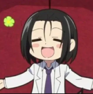 ✨ emoji Mori Ougai BSD WAN Telegram sticker 12 of 31