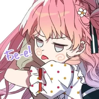😝 emoji Audrey Hall• #AF_Cʀᴇᴡ's Sticker Pack (@Zeroo_Twoo_Bot) Telegram sticker 10 of 46