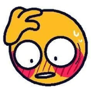 😳 emoji Nk tekn add to favourite ke😏 Telegram sticker 17 of 72