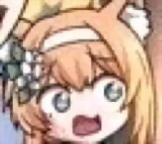 😨 emoji 蔚蓝档案 静态 圣三一 1 @tsugumi42 Telegram sticker 12 of 120