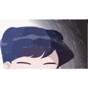🛐 emoji [𝙆𝙤𝙢𝙞-𝙨𝙖𝙣 𝘼𝙣𝙞𝙢𝙖𝙩𝙚𝙙] Telegram sticker 5 of 9