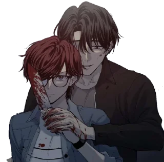 🔪 emoji Manhwa Pack Telegram sticker 17 of 89
