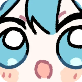 🔳 emoji mikumiku @Man5say Telegram sticker 17 of 65