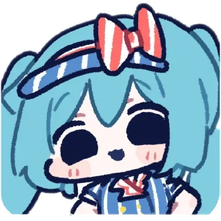 🤓 emoji mikumiku @Man5say Telegram sticker 20 of 65