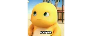 🪨 emoji Dino kuning • @anjaspakeks Telegram sticker 9 of 111