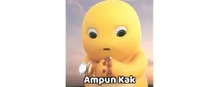 🪨 emoji Dino kuning • @anjaspakeks Telegram sticker 13 of 111