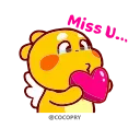 😍 emoji Animated Dino • @anjaspakeks Telegram sticker 3 of 36