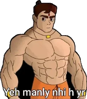 Sticker from Chhota Bheem pack by @M_TOAA
