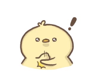 🐤 emoji ✧ @STRAWBERRYHOLIC : Lovely Ppittoo Telegram sticker 13 of 24