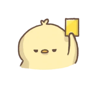 🐤 emoji ✧ @STRAWBERRYHOLIC : Lovely Ppittoo Telegram sticker 14 of 24