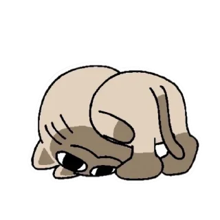 🙇‍♀️ emoji 暹罗厘普 更多贴纸 @riridoafflinks Telegram sticker 17 of 63