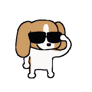 😎 emoji 暹罗厘普 动态版 更多贴纸在 @riridoafflinks Telegram sticker 9 of 33