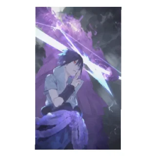 😄 emoji Uchiha Sasuke Telegram sticker 11 of 23