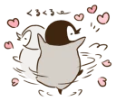 💓 emoji Cute Penguin 3 Telegram sticker 10 of 40