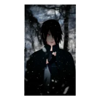 😄 emoji Uchiha Sasuke Telegram sticker 9 of 23