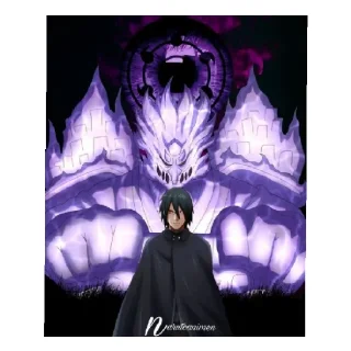 😄 emoji Uchiha Sasuke Telegram sticker 23 of 23