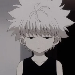 💭 emoji Killua Zoldyck — @StickerAnimesp Telegram sticker 22 of 50