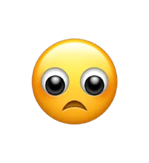 🙁 emoji ⍯  𝐞𝐦𝐨𝐣𝐢 ‧໋݊   ⸒↬ @bumbblevil Telegram sticker 3 of 48