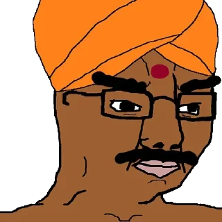 😃 emoji Pajeet Gulag Telegram sticker 16 of 17