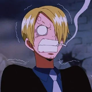 👑 emoji Sanji gamteng Telegram sticker 16 of 50