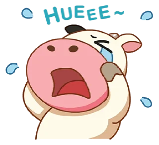 💬 emoji @gmoue momo cow Telegram sticker 18 of 32