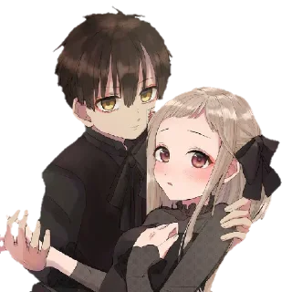 👩‍❤️‍💋‍👨 emoji @wallpaper_kid @Anime_Sticker_noob toilet bound sticker Telegram sticker 3 of 89