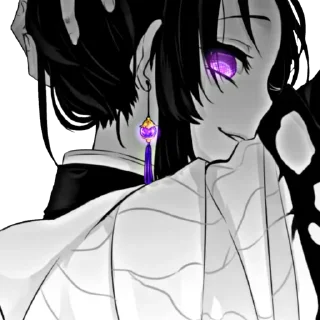 🦋 emoji @wallpaper_kid shinobu special pack  @Anime_Sticker_noob Telegram sticker 15 of 72