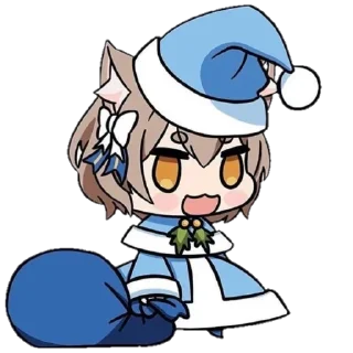 🎅 emoji @wallpaper_kid @Anime_Sticker_noob Podaru Podaru Telegram sticker 20 of 61