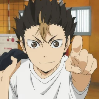 🏐 emoji @wallpaper_kid haikyuu//3 @Anime_Sticker_noob Telegram sticker 5 of 45