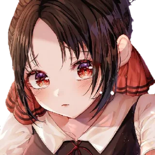 🥺 emoji @wallpaper_kid @Anime_Sticker_noob kaguya special pack Telegram sticker 13 of 53