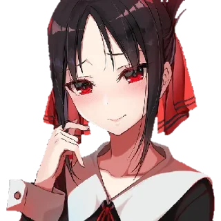 😣 emoji @wallpaper_kid @Anime_Sticker_noob kaguya special pack Telegram sticker 16 of 53